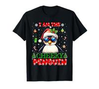 I'm The Cheeky Penguin Christmas Outfit Funny Xmas Camiseta