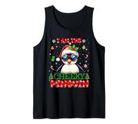 I'm The Cheeky Penguin Christmas Outfit Funny Xmas Camiseta sin Mangas