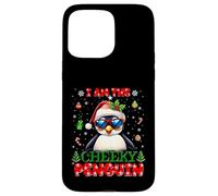 I'm The Cheeky Penguin Christmas Outfit Funny Xmas Carcasa para iPhone 15 Pro MAX