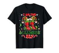 I'm The Clumsy Elf Christmas Outfit Funny Xmas Camiseta