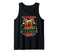 I'm The Clumsy Elf Christmas Outfit Funny Xmas Camiseta sin Mangas