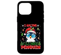I'm The Clumsy Penguin Christmas Outfit Funny Xmas Carcasa para iPhone 16 Pro MAX