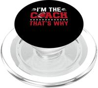 I'm The Coach That's Why - American Football PopSockets PopGrip para MagSafe