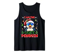 I'm The Cozy Penguin Christmas Outfit Funny Xmas Camiseta sin Mangas