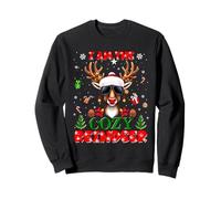 I'm The Cozy Reindeer Christmas Outfit Funny Xmas Sudadera