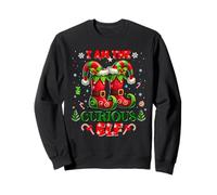 I'm The Curious Elf Christmas Outfit Funny Xmas Sudadera