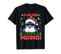 I'm The Curious Penguin Christmas Outfit Funny Xmas Camiseta
