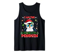 I'm The Dramatic Penguin Christmas Outfit Funny Xmas Camiseta sin Mangas