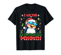 I'm The Extroverted Penguin Christmas Outfit Funny Xmas Camiseta