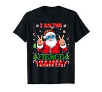 I'm The Fierce Santa Christmas Outfit Funny Xmas Camiseta