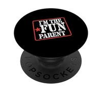 I'm The Fun Parent Parenting relatable genial ----- PopSockets PopGrip Adhesivo