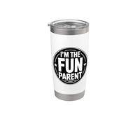 I'm The Fun Parent Vaso térmico de acero inoxidable de doble pared