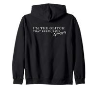 I'm The Glitch That Keeps Jesus Debugging, Christian Humor Sudadera con Capucha