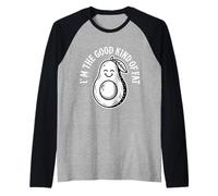 I'm The Good Kind of Fat Alimentos Aguacate Saludable ||- Camiseta Manga Raglan