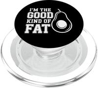 I'm The Good Kind of Fat Alimentos Aguacate Saludable |- PopSockets PopGrip para MagSafe