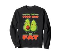I'm The Good Kind of Fat Alimentos de Aguacate Sano Sudadera