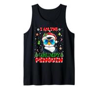 I'm The Grumpy Penguin Christmas Outfit Funny Xmas Camiseta sin Mangas