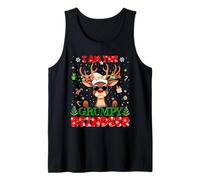 I'm The Grumpy Reindeer Christmas Outfit Funny Xmas Camiseta sin Mangas