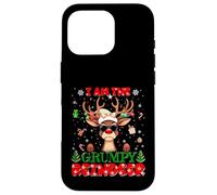 I'm The Grumpy Reindeer Christmas Outfit Funny Xmas Carcasa para iPhone 16 Pro