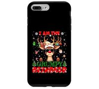 I'm The Grumpy Reindeer Christmas Outfit Funny Xmas Carcasa para iPhone 7 Plus/8 Plus