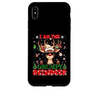 I'm The Grumpy Reindeer Christmas Outfit Funny Xmas Carcasa para iPhone XS MAX
