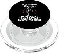 I'm The Left Handed Pitcher - Left Handed Baseball Pitcher PopSockets PopGrip para MagSafe
