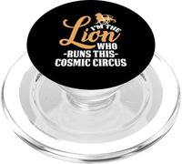 I'm The Lion Who Runs This Cosmic Circus PopSockets PopGrip para MagSafe