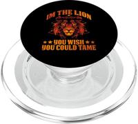I'm The Lion You Could Tame PopSockets PopGrip para MagSafe