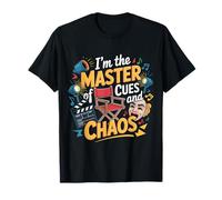 I'm The Master of Cues and Chaos Backstage Crew Tech ||- Camiseta