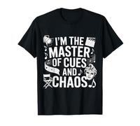I'm The Master of Cues and Chaos Backstage Crew Tech - Camiseta