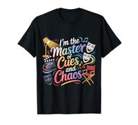 I'm The Master of Cues and Chaos Backstage Crew Tech |- Camiseta