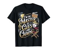 I'm The Master of Cues and Chaos Backstage Crew Tech |- Camiseta
