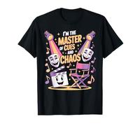 I'm The Master of Cues and Chaos Backstage Crew Tech - Camiseta
