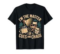 I'm The Master of Cues and Chaos Backstage Crew Tech - Camiseta