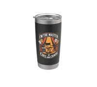 I'm The Master Of Cues And Chaos Backstage Crew Tech Vaso térmico de acero inoxidable de doble pared