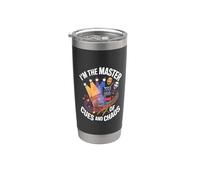 I'm The Master Of Cues And Chaos Backstage Crew Tech - Vaso térmico de acero inoxidable de doble pared