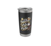 I'm The Master Of Cues And Chaos Backstage Crew Tech |- Vaso térmico de acero inoxidable de doble pared