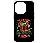 I'm The Mischievous Elf Christmas Outfit Funny Xmas Carcasa para iPhone 14 Pro