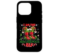 I'm The Mischievous Elf Christmas Outfit Funny Xmas Carcasa para iPhone 16 Pro