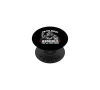 I'm The Nicest Asshole You'Ll Ever Meet Monkey PopSockets PopGrip Adhesivo