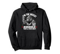 I'm The Nicest Asshole You'Ll Ever Meet Monkey Sudadera con Capucha