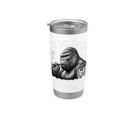 I'm The Nicest Asshole You'll Ever Meet Monkey Vaso térmico de acero inoxidable de doble pared