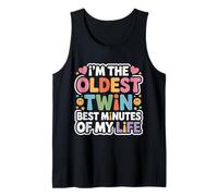 I'm The Oldest Twin Best Minutes of My Life - Camiseta sin Mangas