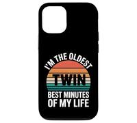 I'm The Oldest Twin Best Minutes Of My Life --- Carcasa para iPhone 12/12 Pro