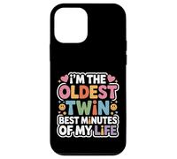 I'm The Oldest Twin Best Minutes of My Life - Carcasa para iPhone 12 Mini