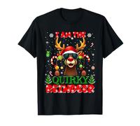 I'm The Quirky Reindeer Christmas Outfit Funny Xmas Camiseta