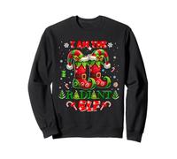 I'm The Radiant Elf Christmas Outfit Funny Xmas Sudadera