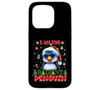 I'm The Radiant Penguin Christmas Outfit Funny Xmas Carcasa para iPhone 15 Pro