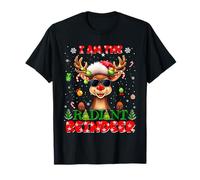 I'm The Radiant Reindeer Christmas Outfit Funny Xmas Camiseta
