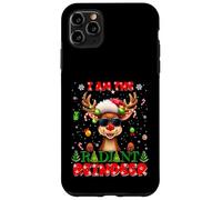 I'm The Radiant Reindeer Christmas Outfit Funny Xmas Carcasa para iPhone 11 Pro MAX